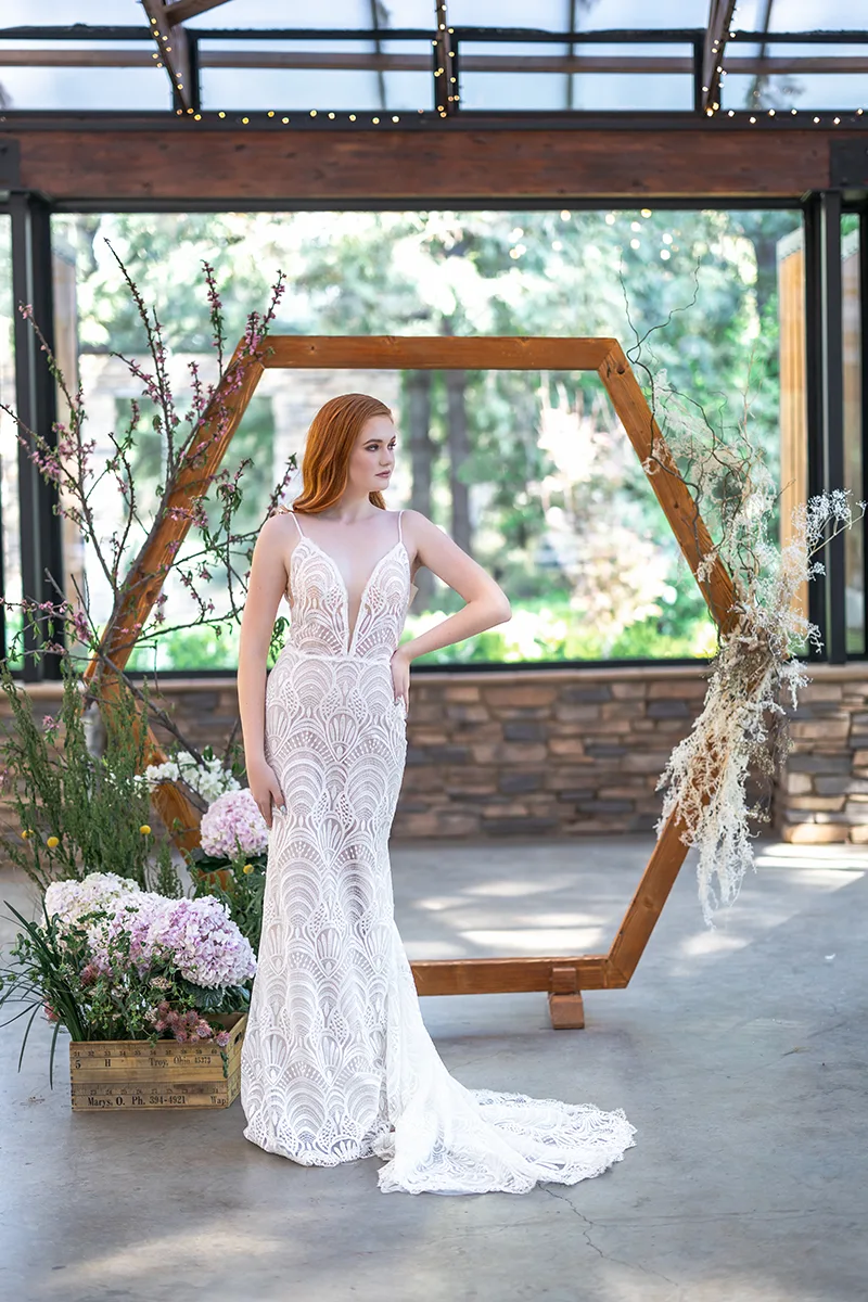 Sky Wedding Dress